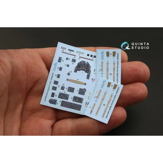 Quintas QD48092 - 1/48 3D-Printed Interior for Ju 87D/G (Hasegawa kit)