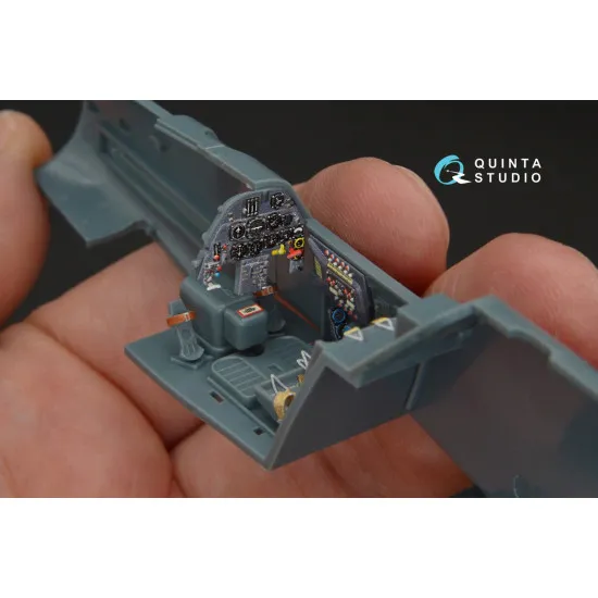 Quintas QD48095 - 1/48 3D-Printed Coloured Interior for Bf 109G-14 Eduard kit