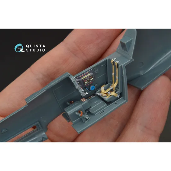 Quintas QD48095 - 1/48 3D-Printed Coloured Interior for Bf 109G-14 Eduard kit