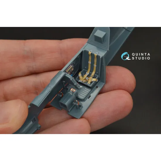 Quintas QD48095 - 1/48 3D-Printed Coloured Interior for Bf 109G-14 Eduard kit