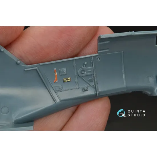 Quintas QD48095 - 1/48 3D-Printed Coloured Interior for Bf 109G-14 Eduard kit