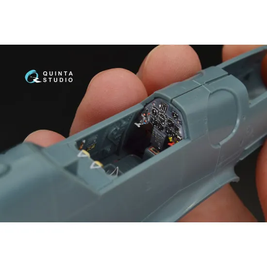 Quintas QD48095 - 1/48 3D-Printed Coloured Interior for Bf 109G-14 Eduard kit