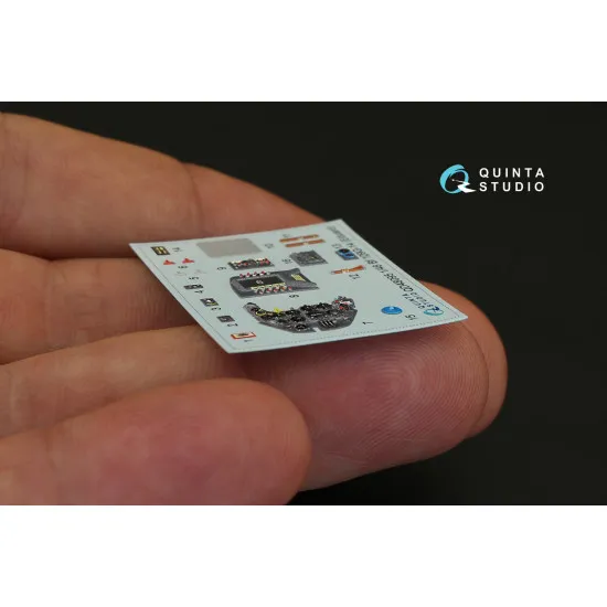 Quintas QD48095 - 1/48 3D-Printed Coloured Interior for Bf 109G-14 Eduard kit