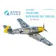 Quinta QD48097 - 1/48 3D Printed coloured Interior for Bf 109E Tamiya kit