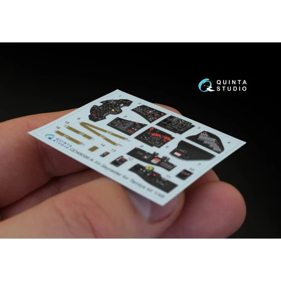 Quinta studios QD48099 1/48 3D Printed coloured interior for A-1H Tamiya