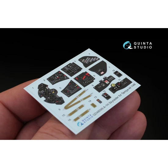 Quinta studios QD48099 1/48 3D Printed coloured interior for A-1H Tamiya