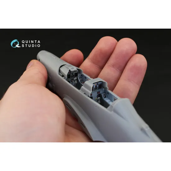 Quinta QD48101 - 1/48 3D-Printed interior for EMB-314 Super Tucano (HobbyBoss)