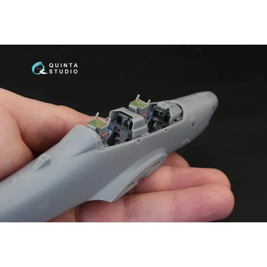 Quinta QD48101 - 1/48 3D-Printed interior for EMB-314 Super Tucano (HobbyBoss)