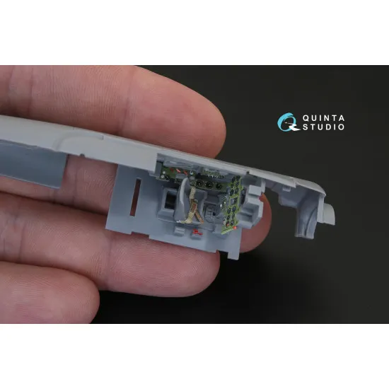 Quinta QD48102 - 1/48 3D-Printed & coloured interior for A6M2 Hasegawa kit
