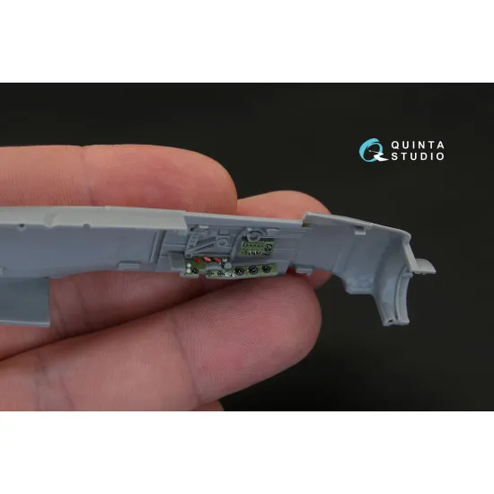 Quinta QD48102 - 1/48 3D-Printed & coloured interior for A6M2 Hasegawa kit
