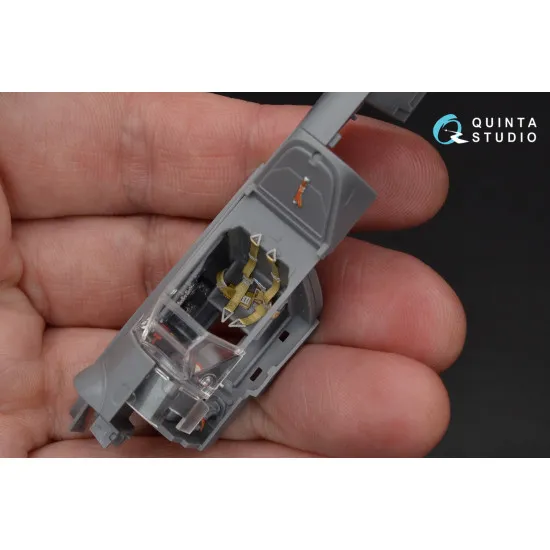 Quinta QD48103 - 1/48 3D-Printed coloured interior for Bf 109G-6 Tamiya kit