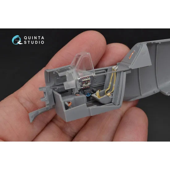 Quinta QD48103 - 1/48 3D-Printed coloured interior for Bf 109G-6 Tamiya kit