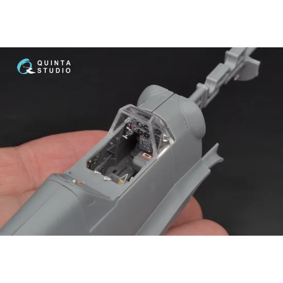 Quinta QD48103 - 1/48 3D-Printed coloured interior for Bf 109G-6 Tamiya kit