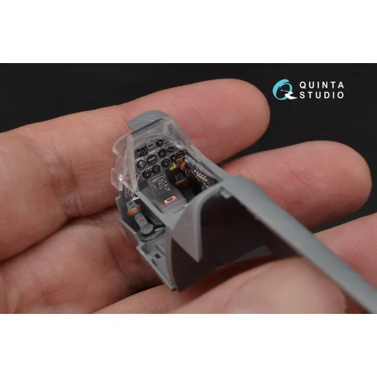 Quinta QD48103 - 1/48 3D-Printed coloured interior for Bf 109G-6 Tamiya kit