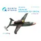 Quinta QD48106 - 1/48 3D-Printed coloured interior for He-162 Tamiya kit