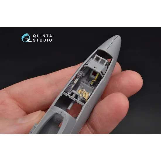 Quinta QD48106 - 1/48 3D-Printed coloured interior for He-162 Tamiya kit