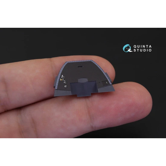 Quinta QD48107 - 1/48 3D-Printed coloured interior for XA2D-1 (Clear Prop kit)