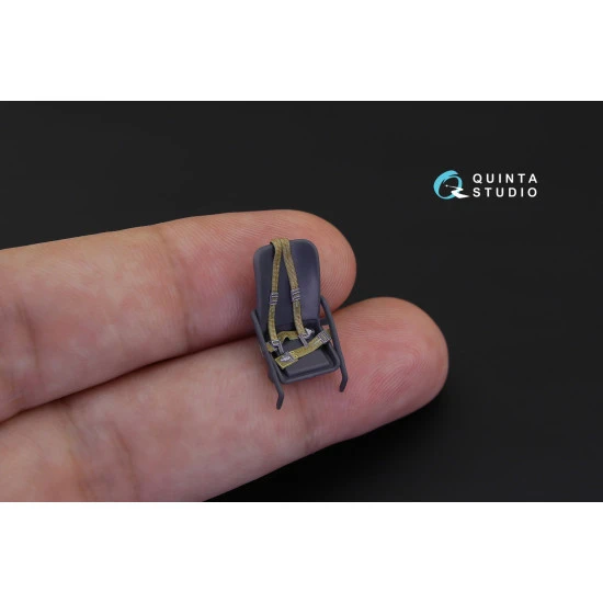 Quinta QD48107 - 1/48 3D-Printed coloured interior for XA2D-1 (Clear Prop kit)