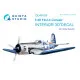 Quinta QD48109 - 1/48 3D-Printed & coloured interior for F4U-4 (HobbyBoss kit)
