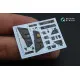 Quinta QD48114 - 1/48 3D-Printed interior for Mirage 2000-5 (Kinetic) Quinta QD48114 - 1/48 3D-Printed interior for Mirage 2000-5 (Kinetic)