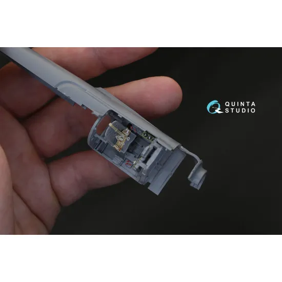 Quinta studios QD48123 - 1/48 3D-Printed and Coloured Interior for A6M3 (Tamiya)