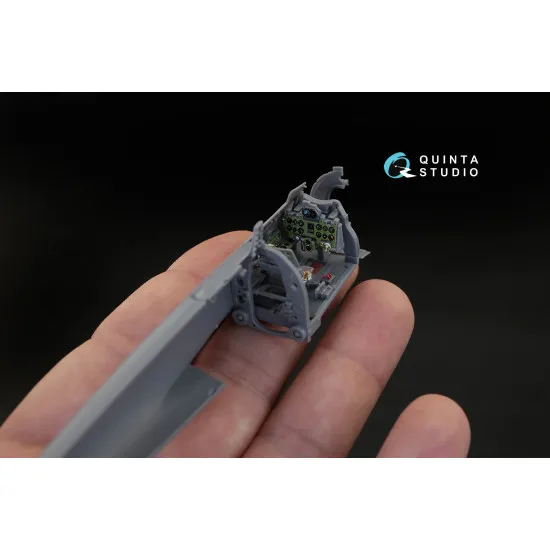 Quinta studios QD48123 - 1/48 3D-Printed and Coloured Interior for A6M3 (Tamiya)