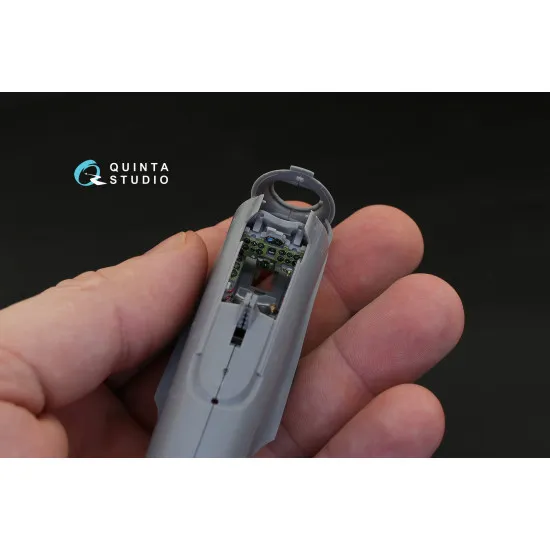 Quinta studios QD48123 - 1/48 3D-Printed and Coloured Interior for A6M3 (Tamiya)