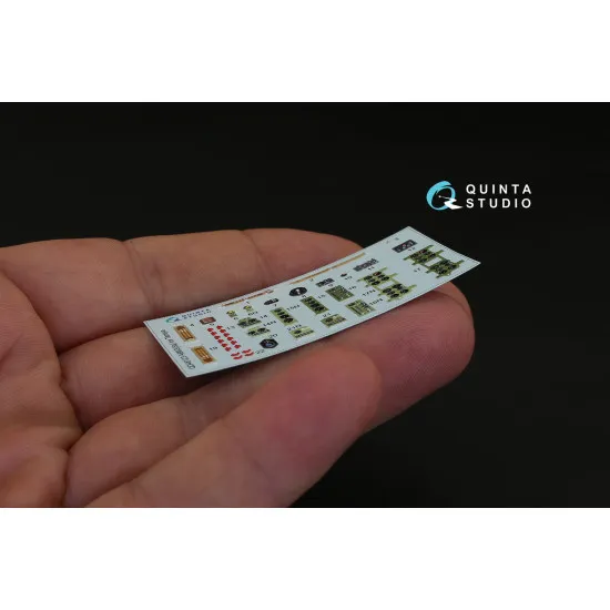 Quinta studios QD48123 - 1/48 3D-Printed and Coloured Interior for A6M3 (Tamiya)