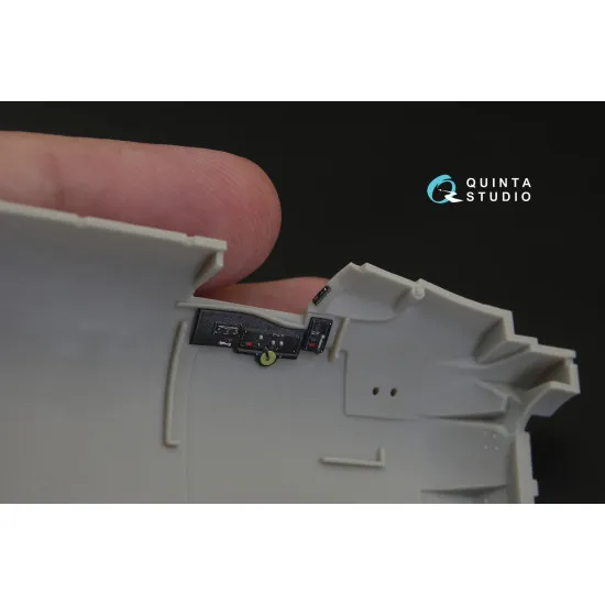 Quinta QD48124 - 1/48 3D-Printed & Coloured Interior for A-1J (Tamiya Kit)