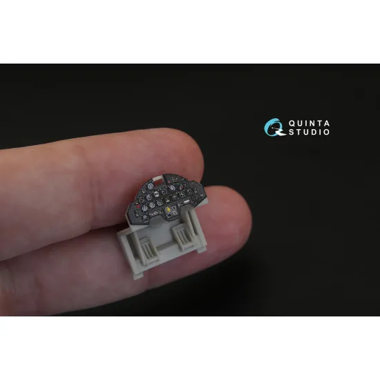 Quinta QD48124 - 1/48 3D-Printed & Coloured Interior for A-1J (Tamiya Kit)