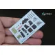Quinta QD48124 - 1/48 3D-Printed & Coloured Interior for A-1J (Tamiya Kit)