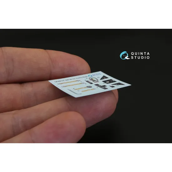 Quinta QD48127 - 1/48 3D-Printed & coloured interior for IAR-80 (HobbyBoss kit)