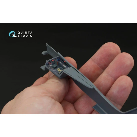 Quinta QD48128 - 1/48 3DPrinted interior for Fw 190 A-8/A-9 (R11) (Mars Models)