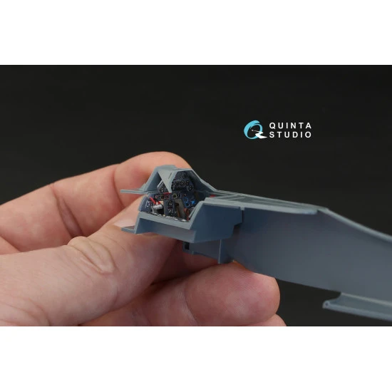 Quinta QD48128 - 1/48 3DPrinted interior for Fw 190 A-8/A-9 (R11) (Mars Models)