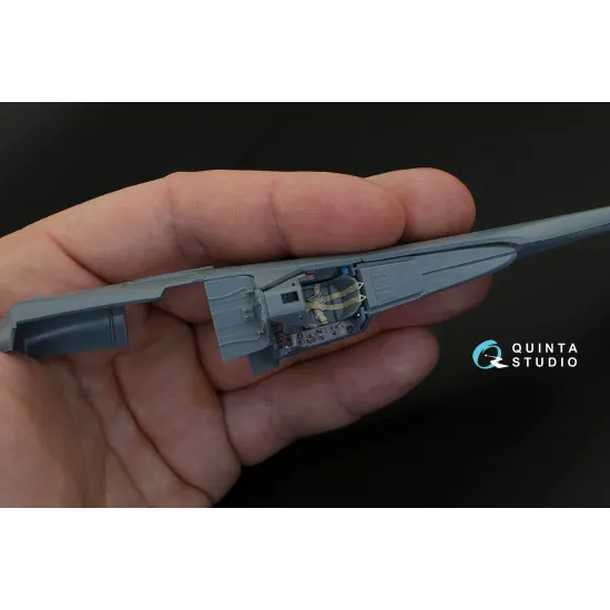 Quinta studio QD48139 - 1/48 3D-Printed & coloured interior for FW 190D-9 (Eduard kit)