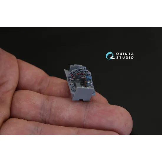 Quinta QD48142 - 1/48 3D-Printed & coloured interior for FW 190D-9 (Tamiya kit)