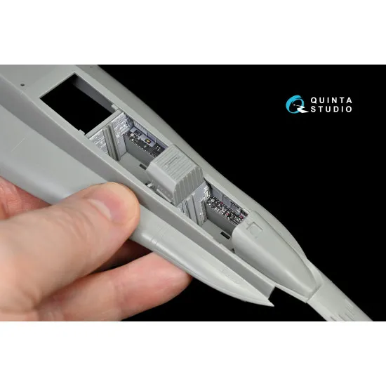 Quinta QD48145 - 1/48 3D-Printed colored interior for F/A-18B Kinetic kit