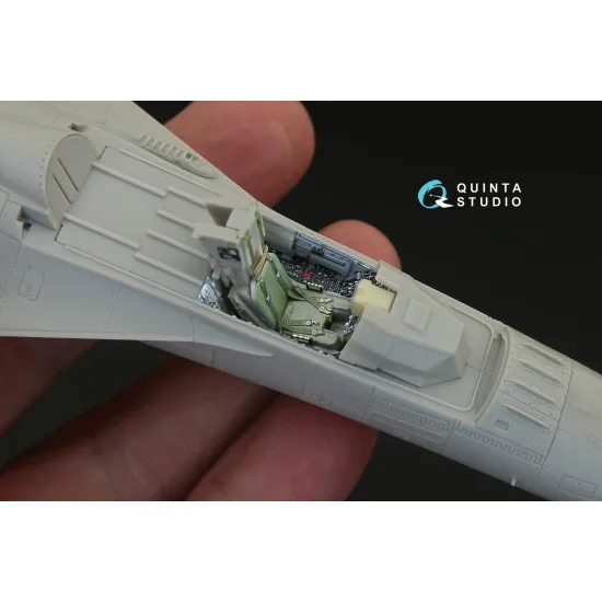 Quinta QD48146 - 1/48 3D-Printed & coloured interior for FCK-1C (AFV club kit)