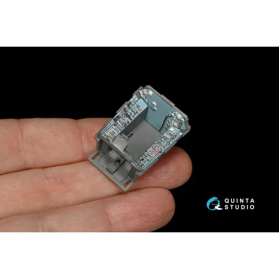 Quinta QD48148 - 1/48 3D-Printed & coloured interior for Su-27 (GWH kit)