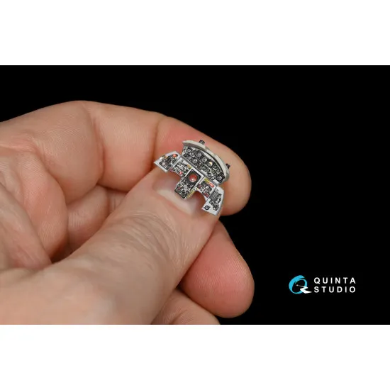 Quinta QD48149 - 1/48 3D-Printed coloured interior for F-104J Hasegawa kit