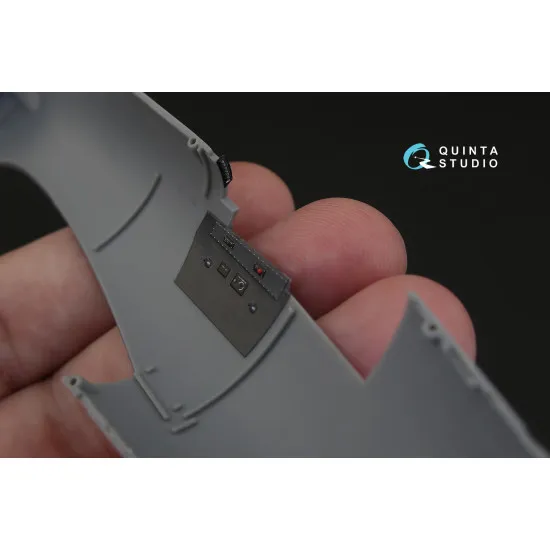 Quinta QD48154 - 1/48 3D Printed & Coloured Interior for F4U-5N (for Hobby Boss)