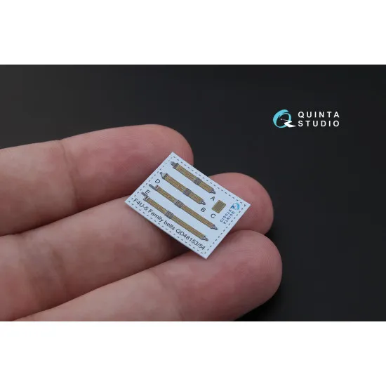 Quinta QD48154 - 1/48 3D Printed & Coloured Interior for F4U-5N (for Hobby Boss)