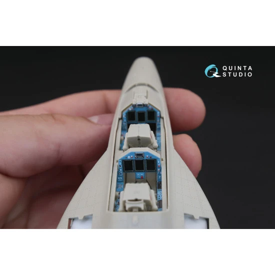 Quinta QD48157 - 1/48 3D-Printed & Coloured Interior for Yak-130 (KittyHawk Kit)