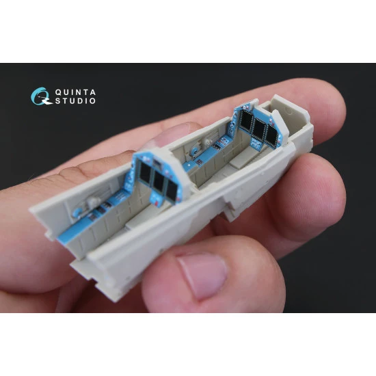 Quinta QD48157 - 1/48 3D-Printed & Coloured Interior for Yak-130 (KittyHawk Kit)