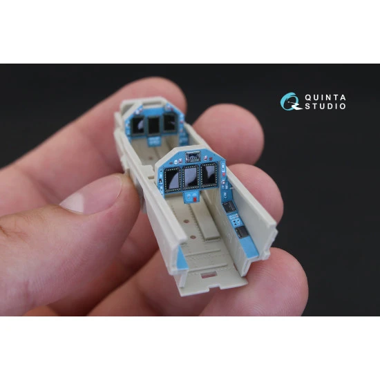 Quinta QD48157 - 1/48 3D-Printed & Coloured Interior for Yak-130 (KittyHawk Kit)