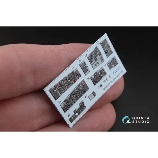 Quinta QD48159 - 1/48 3D-Printed coloured interior for F-4C ZM SWS kit