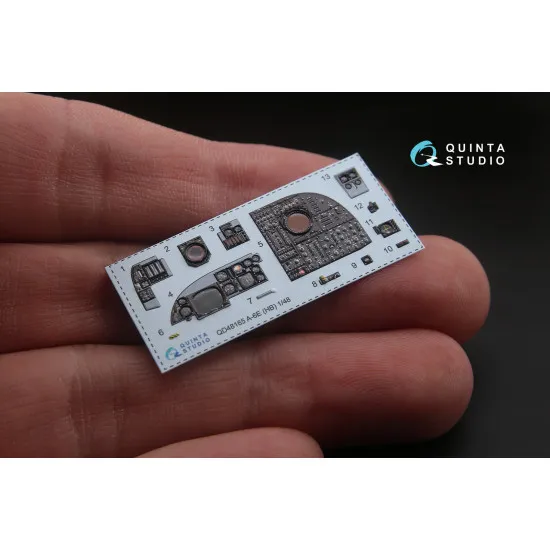 Quinta QD48165 - 1/48 3D-Printed interior for A-6E Intruder (HobbyBoss kit)