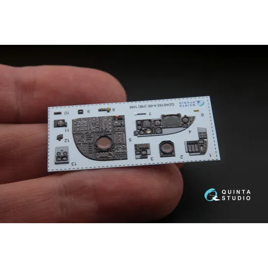 Quinta QD48165 - 1/48 3D-Printed interior for A-6E Intruder (HobbyBoss kit)