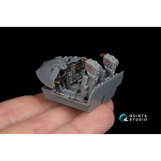 Quinta QD48165 - 1/48 3D-Printed interior for A-6E Intruder (HobbyBoss kit)