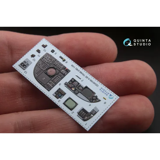 Quinta QD48166 - 1/48 3D-Printed interior for A-6E TRAM Intruder (HobbyBoss kit)